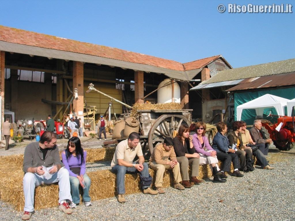 festa del riso - pranzo su aia