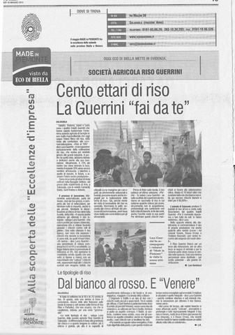 Visite guidate riso