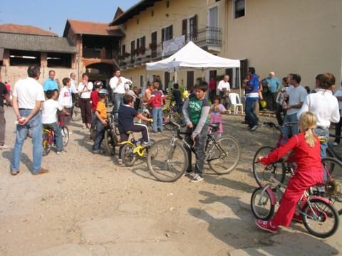 festa del riso pedalata in risaia