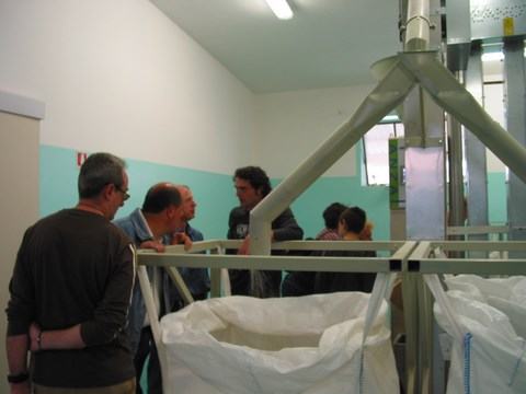 visita riseria- lavorazione