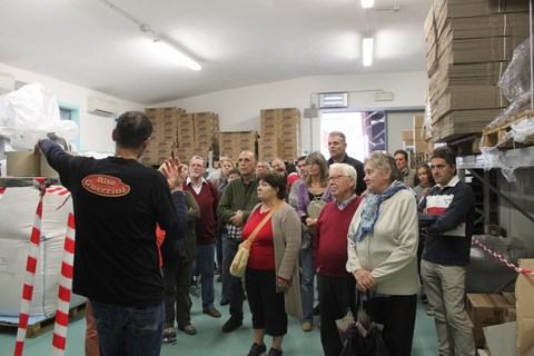 visita guidata in riseria - la lavorazione